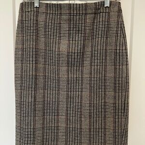 J Crew Wool Pencil Skirt